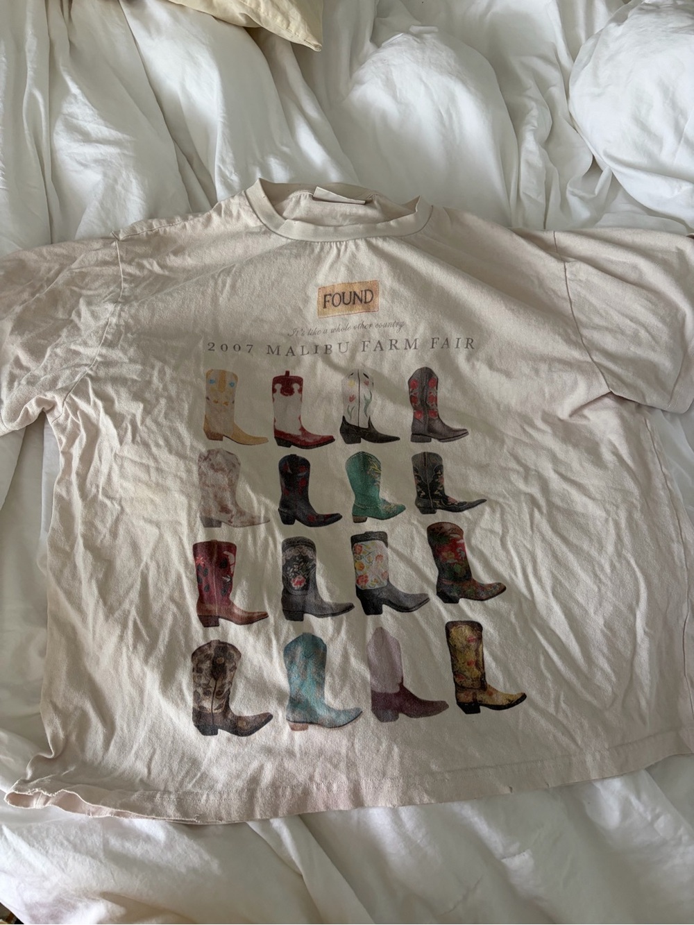 Found t shirt